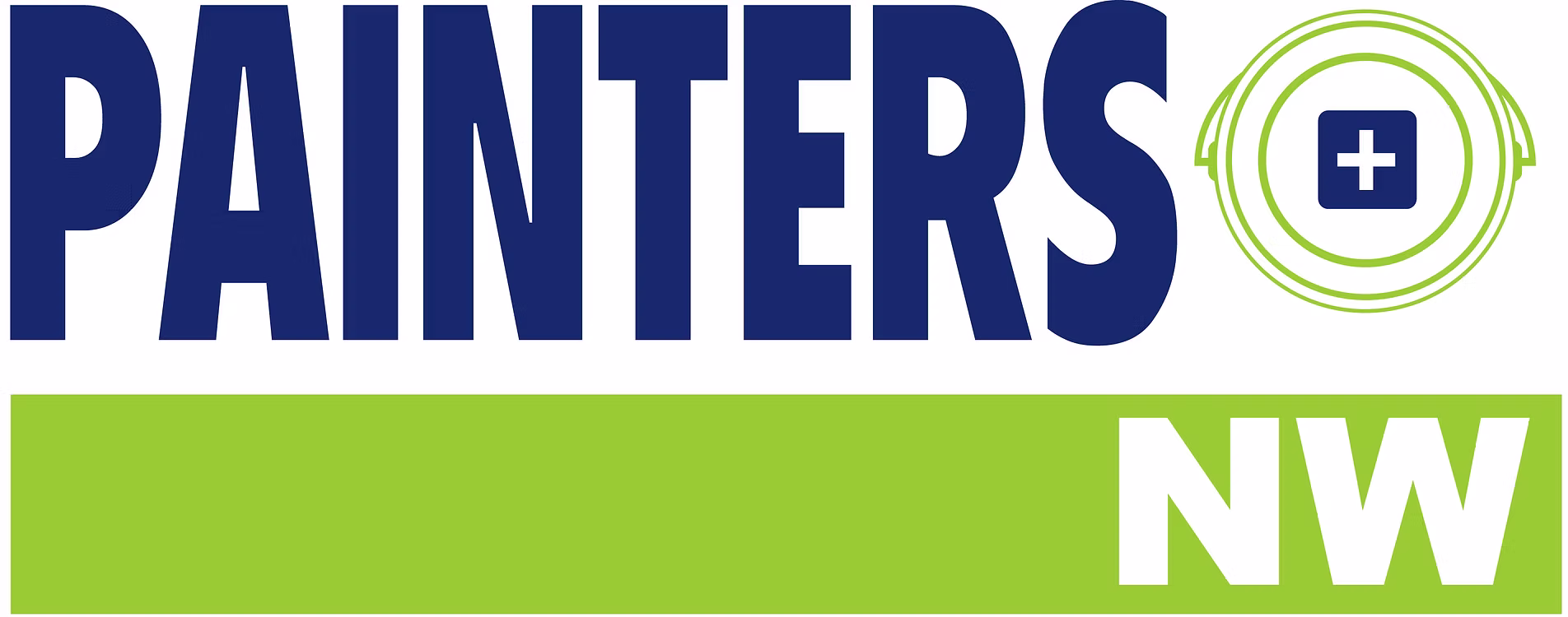 Painters NW logo with blue and green color scheme